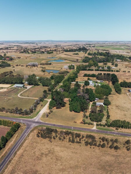Aerial Photo of St John's Anglican Kelly's Plains Armidale